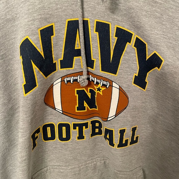 Navy Football school store exclusive hoodie - Picture 2 of 3